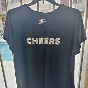 Sparkling with cheer shirt